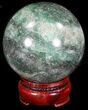 Aventurine (Green Quartz) Sphere - Glimmering #32147-1